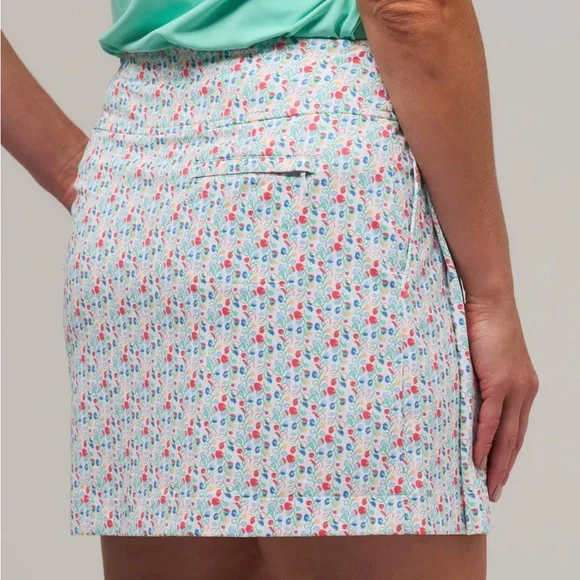 Fairway & Greene Paradise Floral Skort L UPF 50 Golf Tennis Athletic Skirt Short - Picture 6 of 14